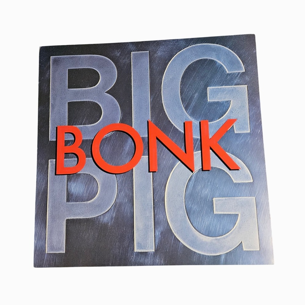 Big‎ Pig Bonk 12x12 Double Sided Promo Flat Poster Vintage 1988 A&M Records